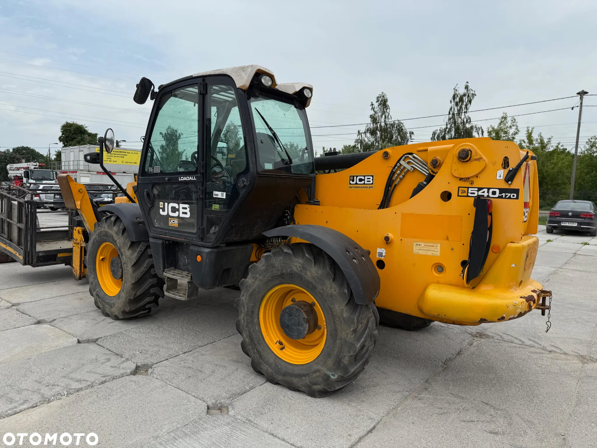 JCB 540-170 / Kosz / Łyżka / Widły / Pilot - 12