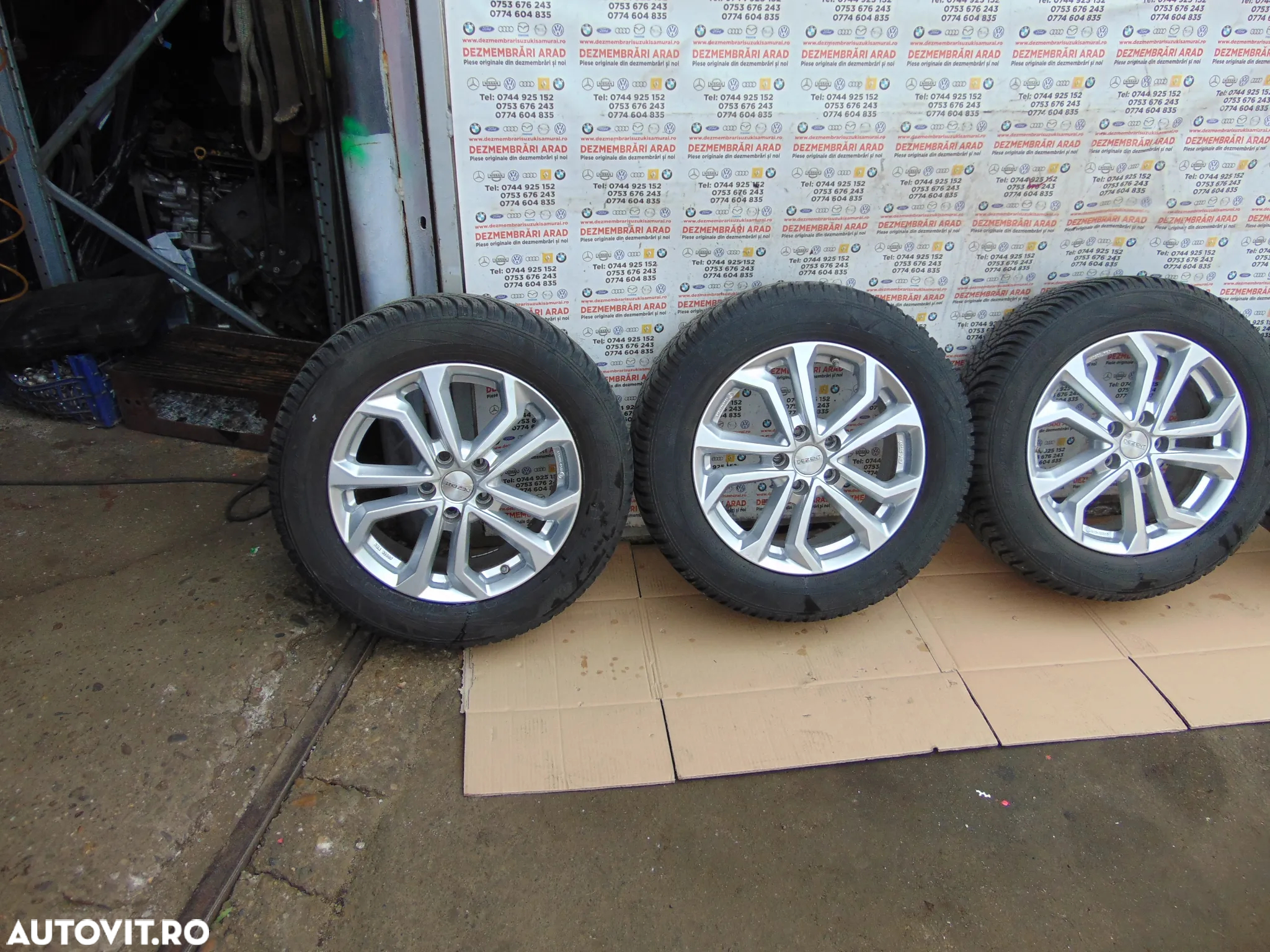 Jante Hyundai Tucson R17 Jante aliaj aluminiu Kia Sportage Nissan qashqai suzuki vitara sx4 japoneze anvelope 225/60/17 - 3