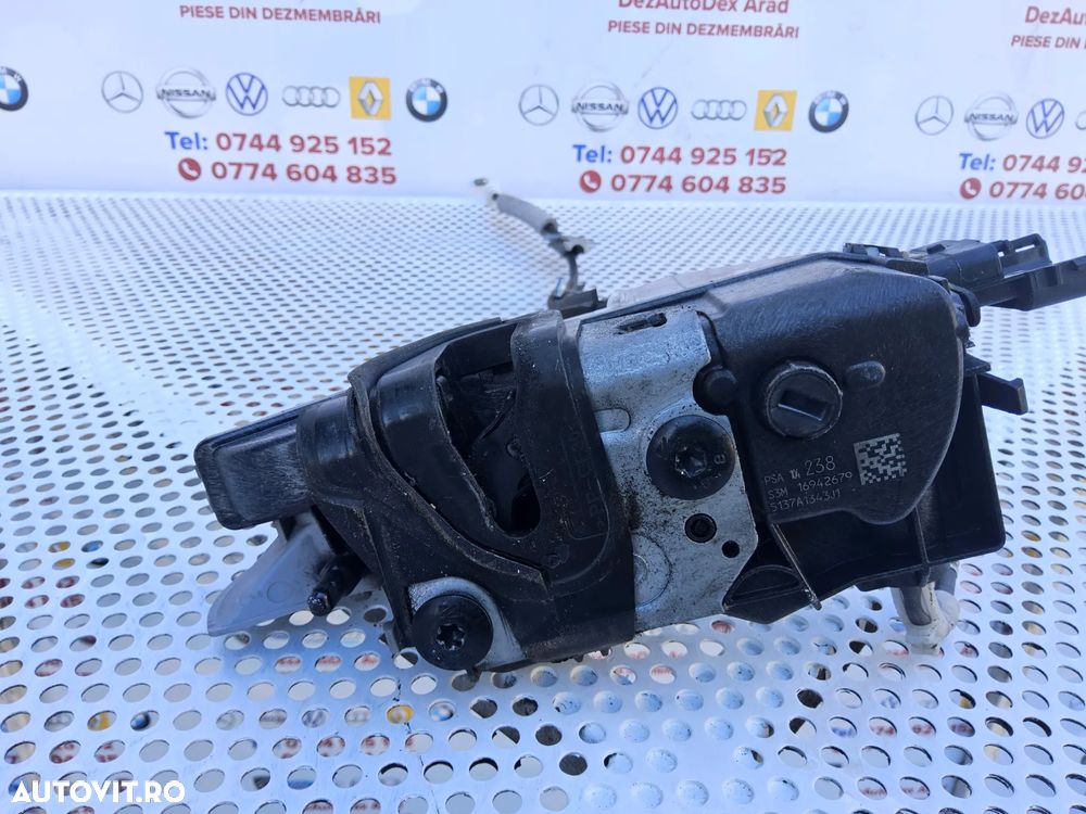 Broască usa Peugeot 3008 an 2016-2024 Broască usa fata spate stânga dreapta Peugeot 3008 II - 4