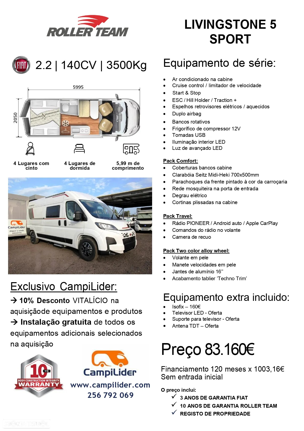 Roller Team Livingstone 5 SPORT ***NOVA*** - 26