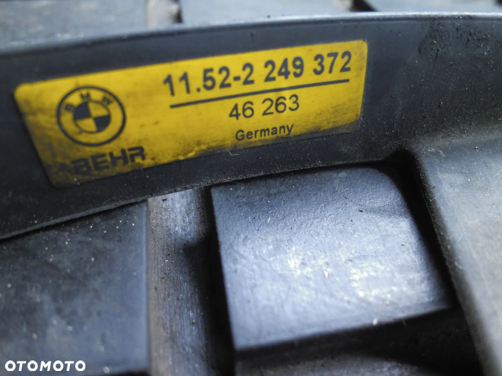WIATRAK CHŁODNICY WISKO BMW E38 E46 E39 2.5 3.0 D 11522249372 11522249216 - 3