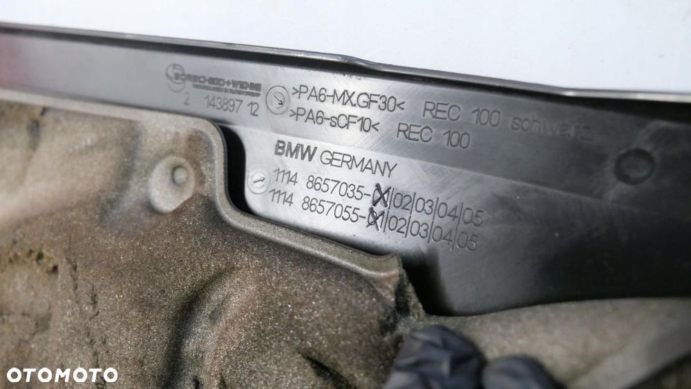 bmw g01 g02 g30 g31 osłona pokrywa silnika górna b46 b48 8657035 - 6