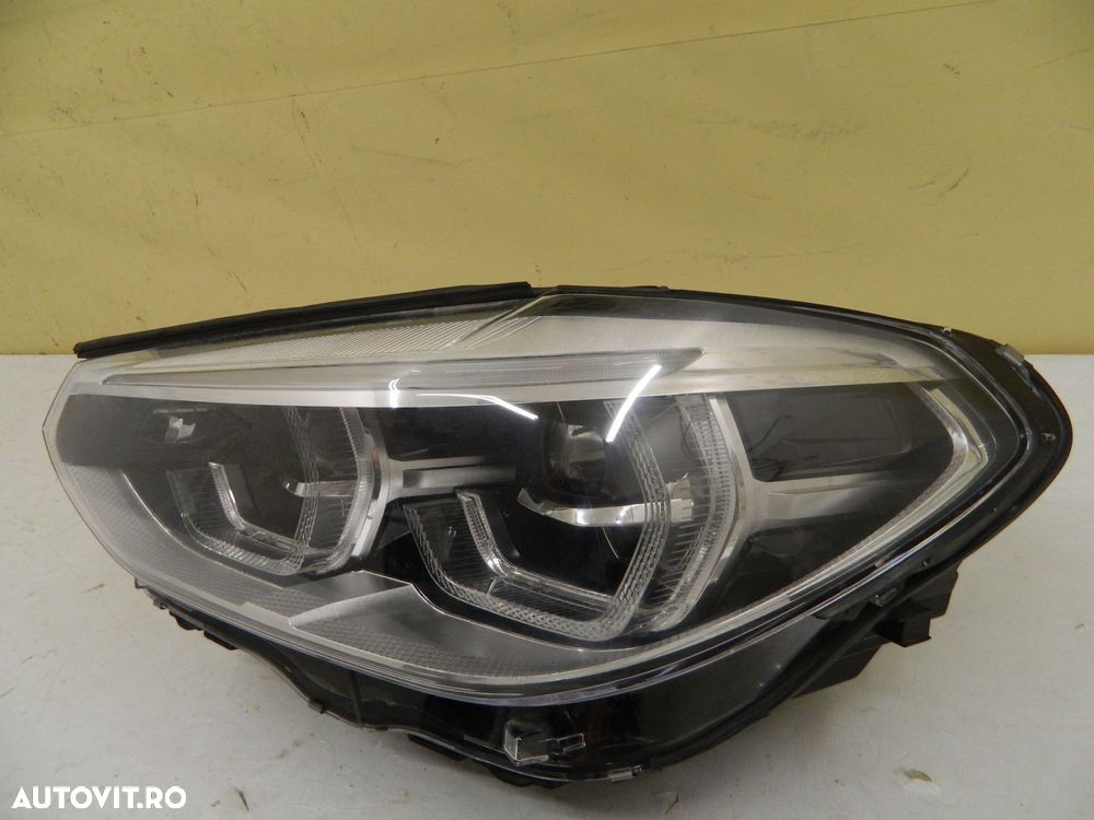 Far stanga BMW X3 / X4 G01 G02 Full LED Adaptive, 2021, 2022, 2023, cod origine 8739653-02. - 4
