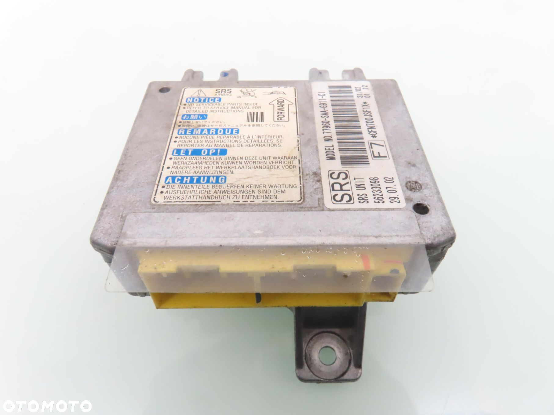 MODUŁ AIRBAG HONDA JAZZ II 77960SAAG911C1 - 4