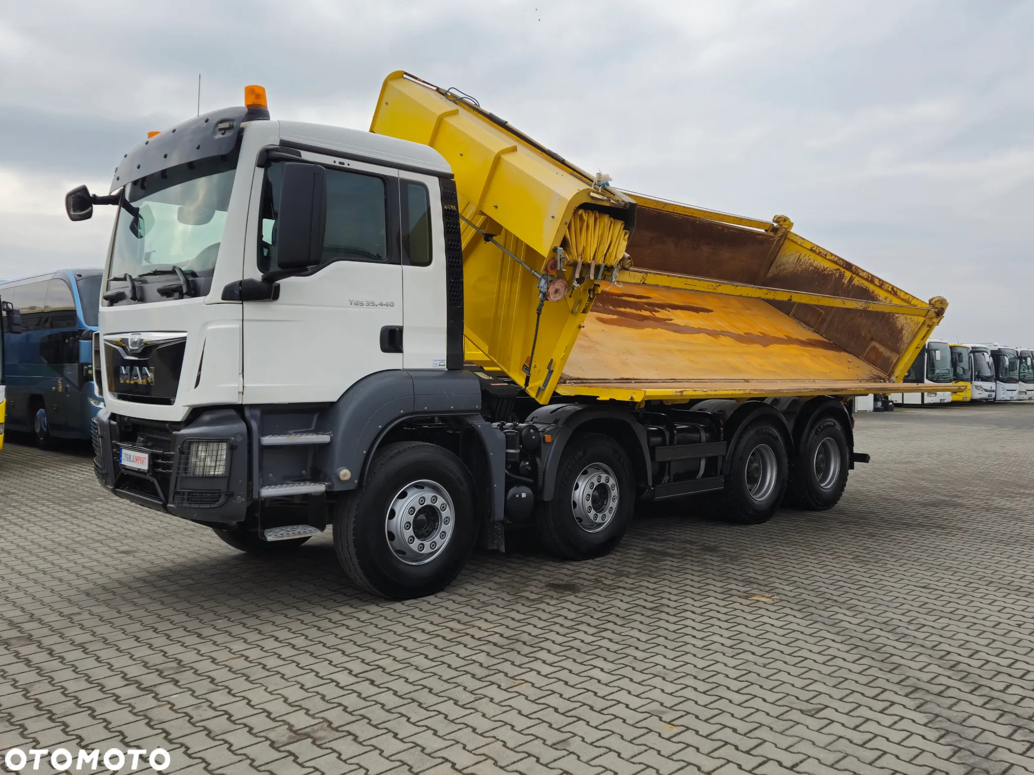 MAN TGS 35.440 / 2 STRONNA WYWROTKA/ HYDROBURTA / SPROWADZONY Z FRANCJI - 18