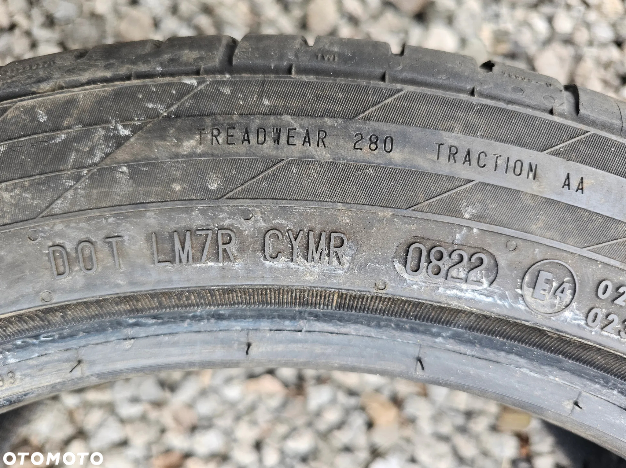 CONTINENTAL 225/45R17 91W CONTISPORTCONTACT 5 SSR (MOE) (1szt.) (1x6,0) (DOT: 1x0822) L674 - 6