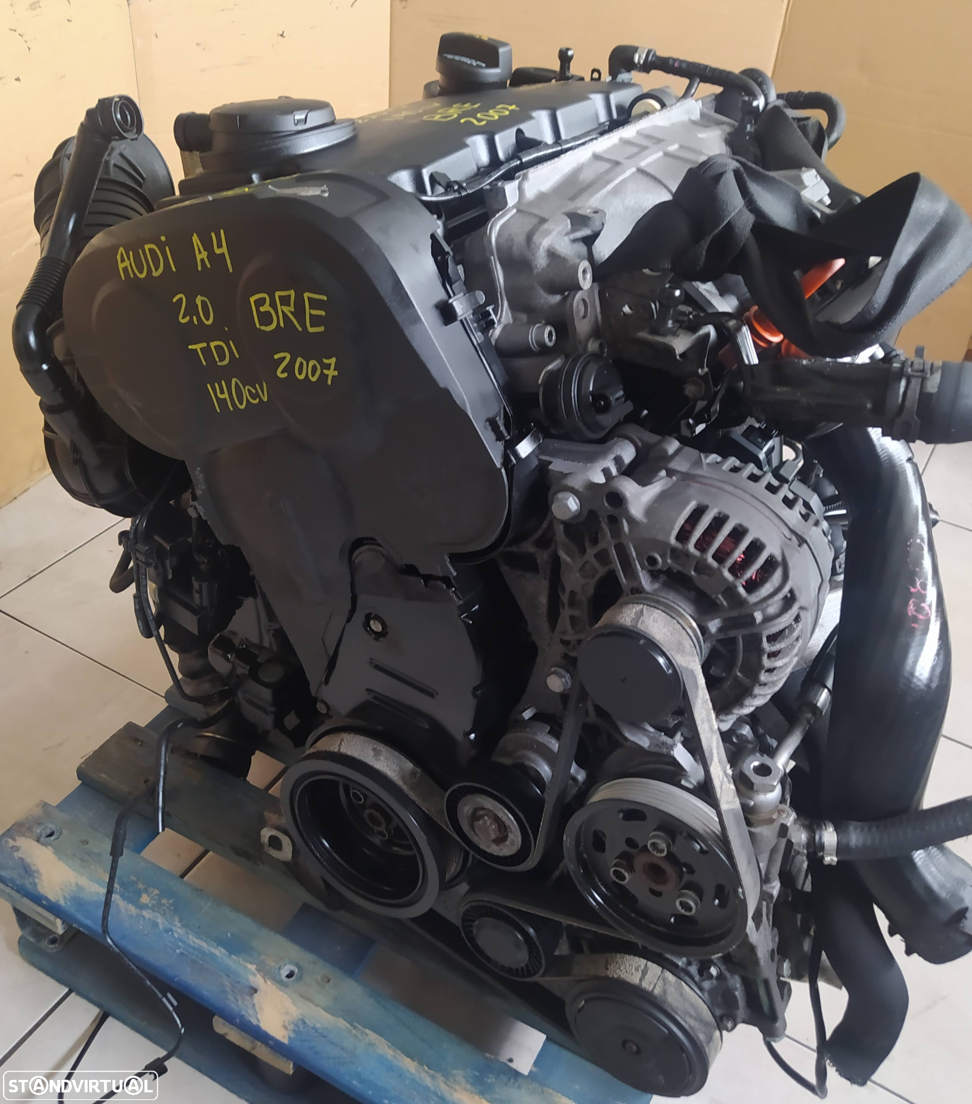 Motor audi A4 2.0TDI 140cv BRE ano 2007 - 4