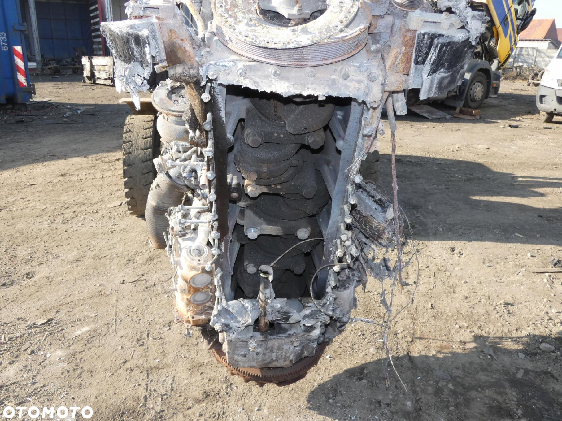 Dc13.155 Kompletny Silnik Z Osprzętem Po Spaleniu Euro6 Scania S500 2016- - 10