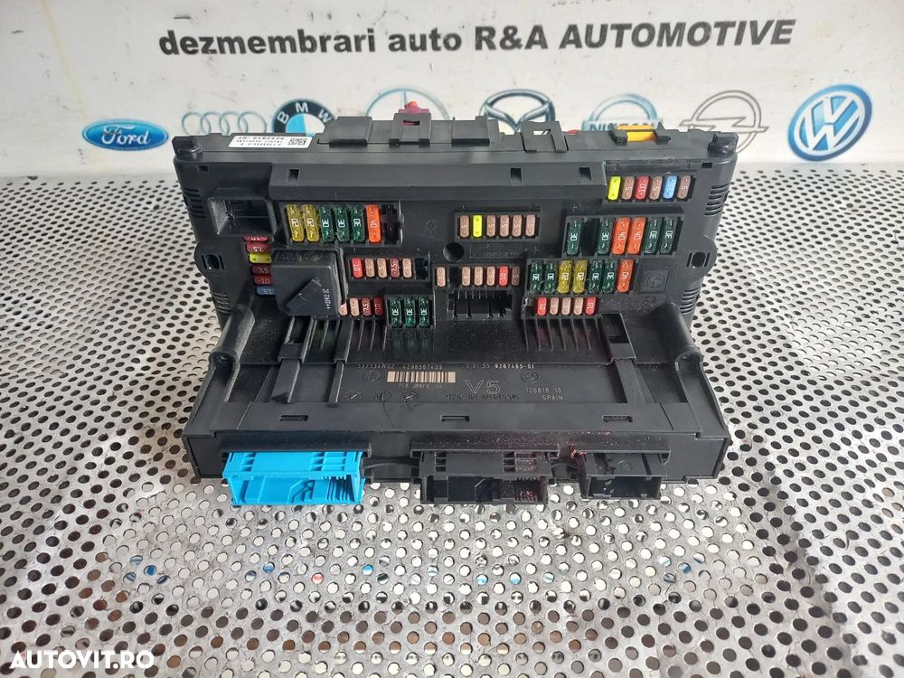 Modul Calculator Confort Panou Tablou Sigurante Bmw F10 F11 F01 F02 F03 F04 F07 Cod  Cod  Dezmembre - 5