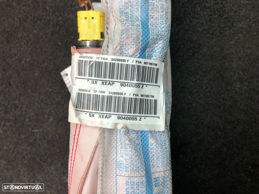 CITROEN C3 III CORTINA DE AIRBAG TEJADILHO - Z496 - 7