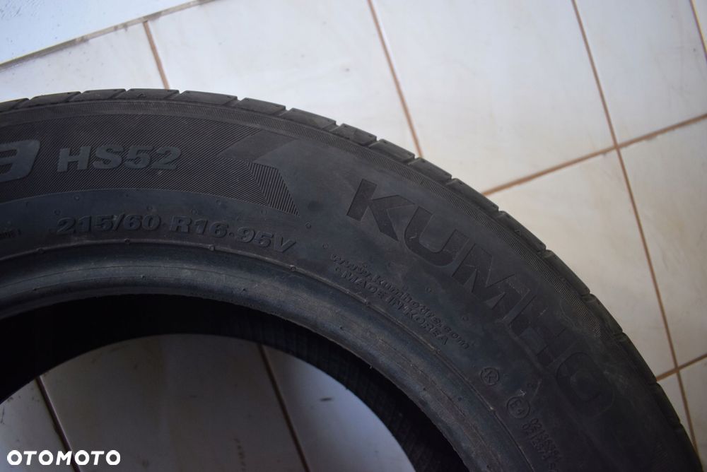 R16 215/60 Kumho Ecsta HS52 Wysyłka gratis! - 5