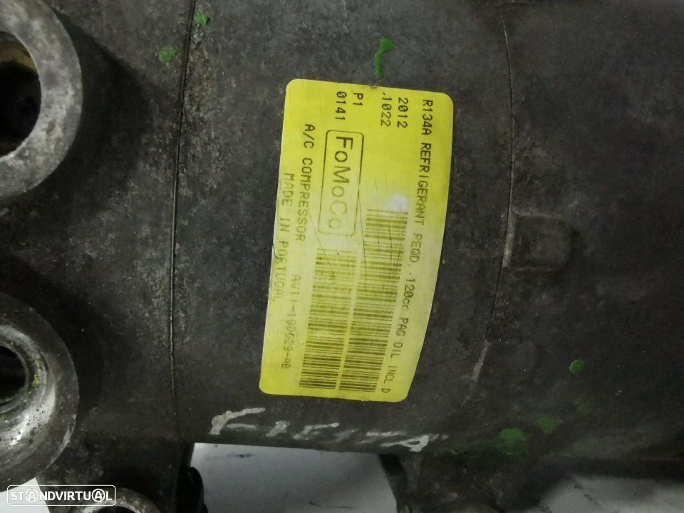Compressor Ar Condicionado - Ford Fiesta VI 1.4 TDCI (2012) - 10