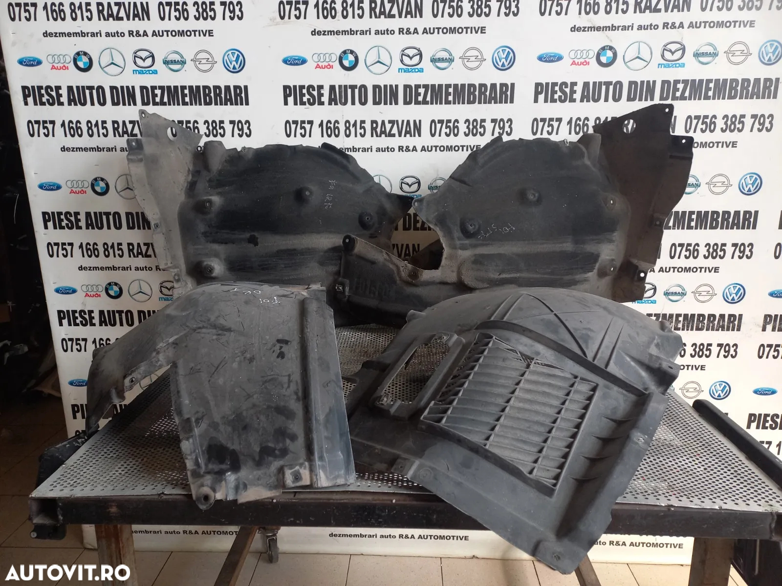 Carenaje Carenaj Aparatoare Noroi Fata Bmw F01 F02 Carenaj Bmw Seria 7 F01 F02 Stanga Dreapta Fata - 5