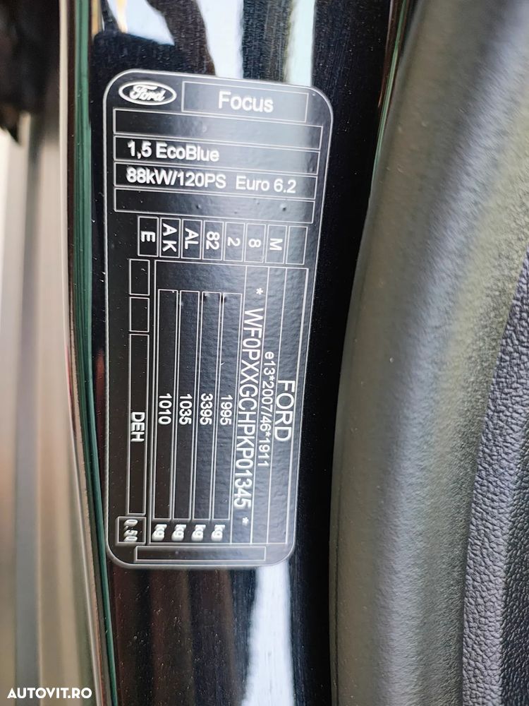 Ford Focus 1.5 EcoBlue Start-Stopp-System Aut. TITANIUM DESIGN - 8
