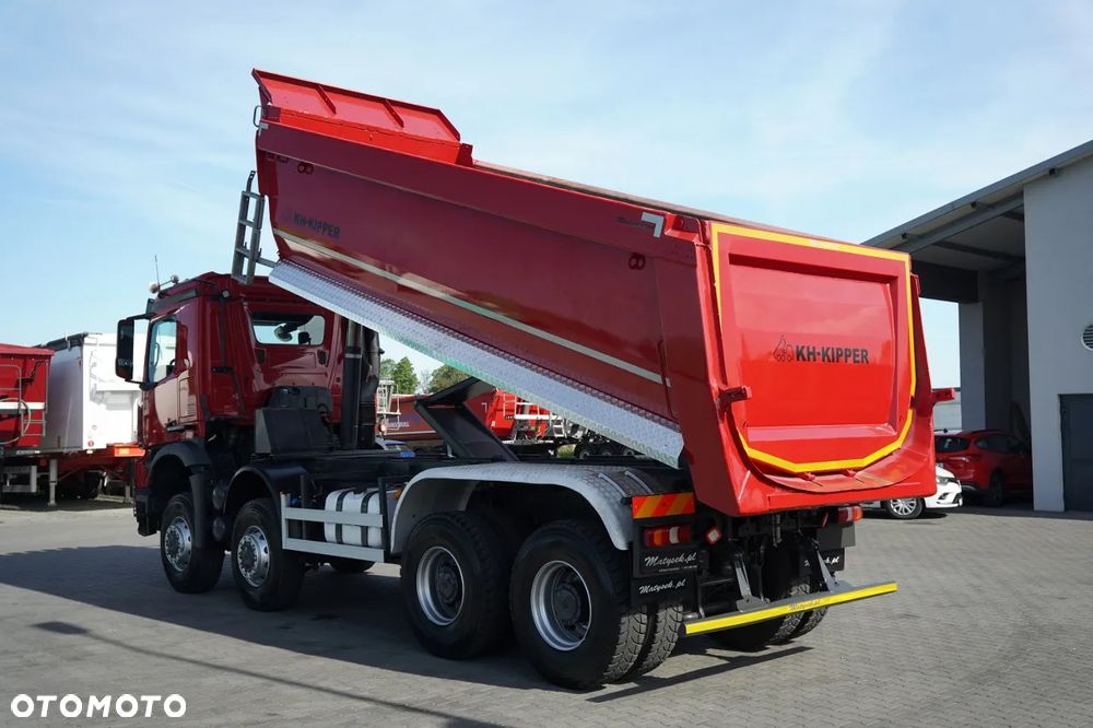 Mercedes-Benz AROCS 4145 / 8x8 / WYWROTKA TYLNOZSYPOWA / KH KIPPER / EURO 6 - 4