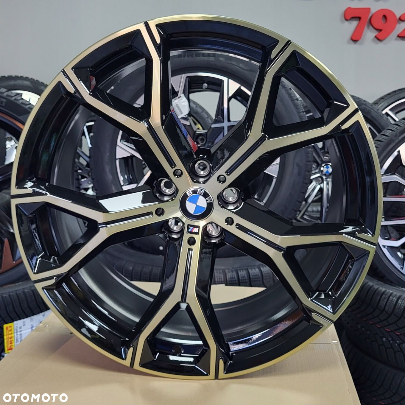 21 ORYGINALNE BMW X5 G05 X6 G06 M741 Nowe LCI GOLD - 3