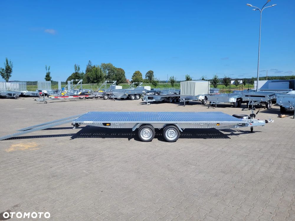 Niewiadów DOSTAWA Przyczepa Laweta MARS 500x210cm PLATFORMA idealna do przewozu aut, AMORTYZATORY, NAJAZDY, ZAPAS! - 16