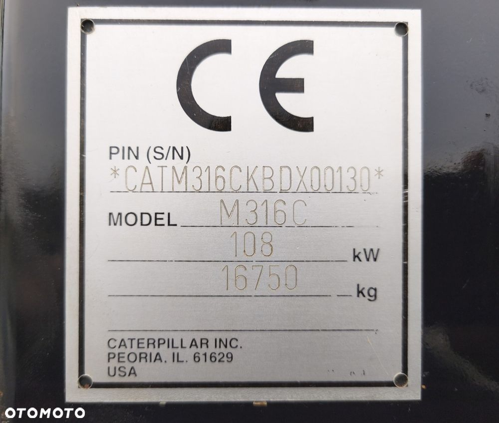 Caterpillar M316C - 10