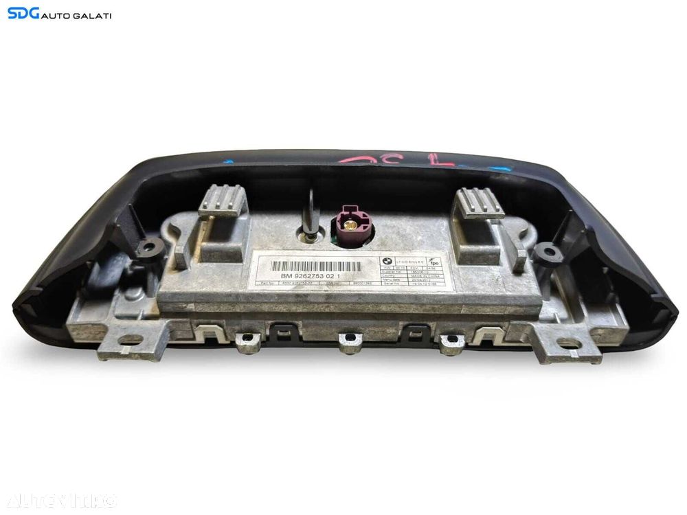 Display Ecran Afisaj Navigatie Bord BMW Seria 3 F30 F31 F80 2011 - 2019 Cod 9262753 9262753021 6550926275302 [LS0655] - 6