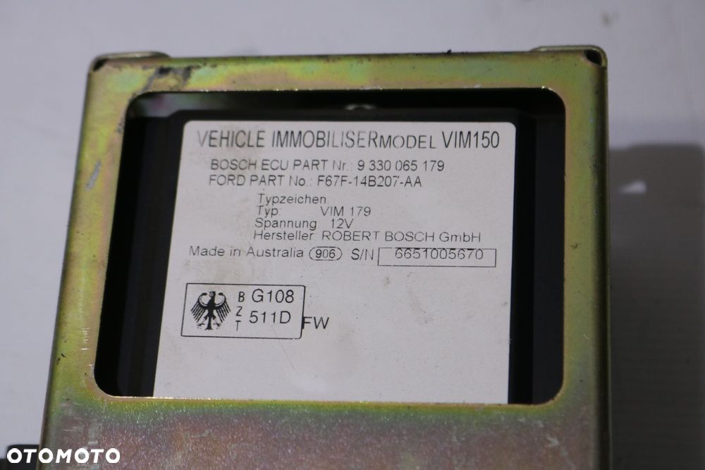 STEROWNIK IMMOBILISER CENTRALKA FORD EXPLORER - 4