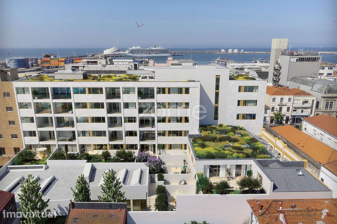 T1 Novo com varanda e lugar de garagem em Matosinhos