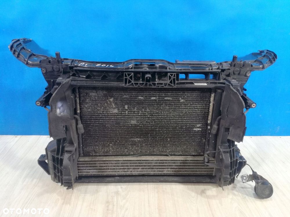 Audi A1 8X 2010/2015 wzmocnienie pas przedni chłodnice 1.6 TDI - 1