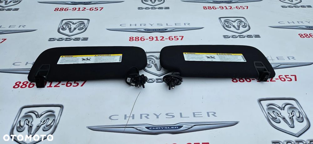 Dodge Durango III LIFT 2021-2025  Osłona przeciwsłoneczna Słonecznik Daszek - 1