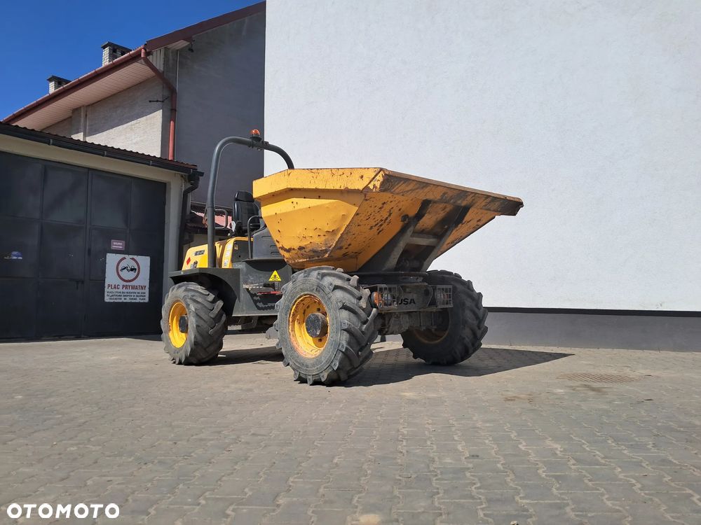 Ausa D 600 APG WOZIDŁO BUDOWLANE OBROTOWE 6 t ton kamera przód + tył ROK 2017 DEUTZ mocne 75KM oświetlenie drogowe opony PRZÓD NOWE Terex ta6 s Thwaites 6 Mecalac Wacker Neuson DW 6 9 Jcb kiper +obrót kierunkowskazy WYWROTKA DUMPER 4x4 - 4