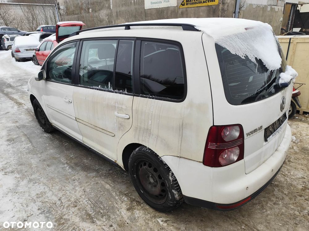 volkswagen touran I lift LB9A maska zderzak lampa grill błotnik drzwi zbiornik paliwa szyba - 5