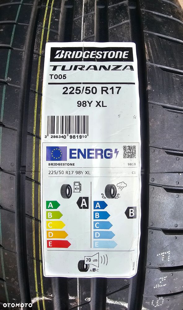 Bridgestone Turanza T005 225/50R17 98 Y - 2