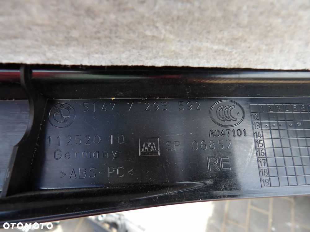 BMW - F34 - BOCZKI BAGAŻNIKA - PRAWY/LEWY - CENA ZA 1 SZT - 7295591  7295592 - 3