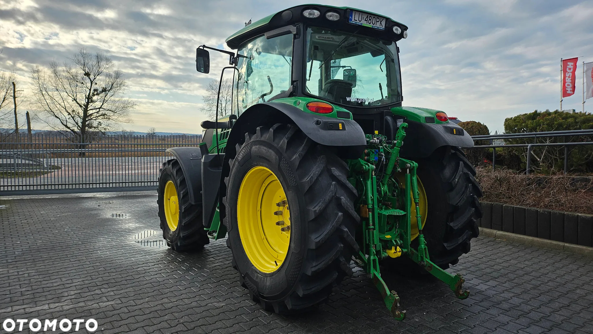 John Deere JD 6150R, AutoPowr 50 km/h, pneumatyka, przedni TUZ + WOM - 5