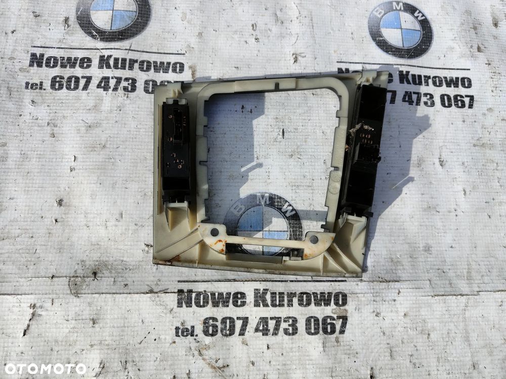BMW E46 Panel ramka przełączników szyb czarna - 4
