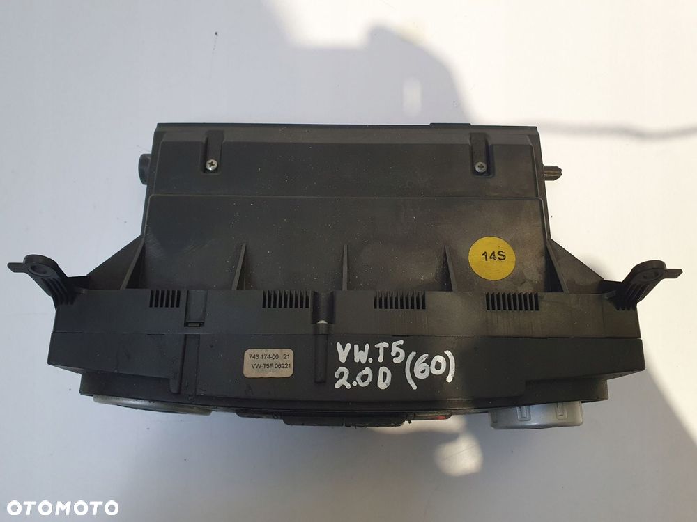PANEL KLIMATYZACJI NAWIEWU VW Transporter T5 Multivan Climatronic - 4