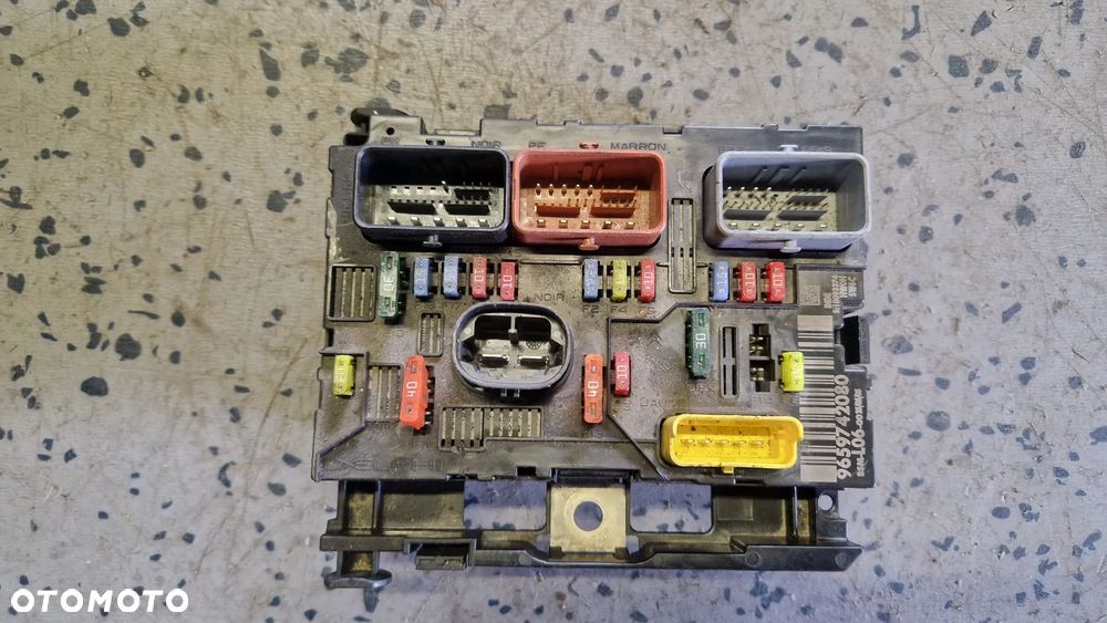 CITROEN PEUGEOT MODUŁ BSM L06 9659742080 - 1