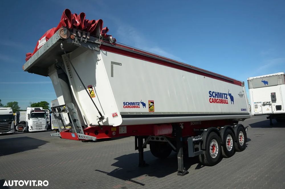 Schmitz Cargobull BASCULATOR SCHMITZ / 27 m3 / ALUMINIU / PUNCT DE RIDICARE / 5.300 KG / JANTE DIN ALIAJ - 2