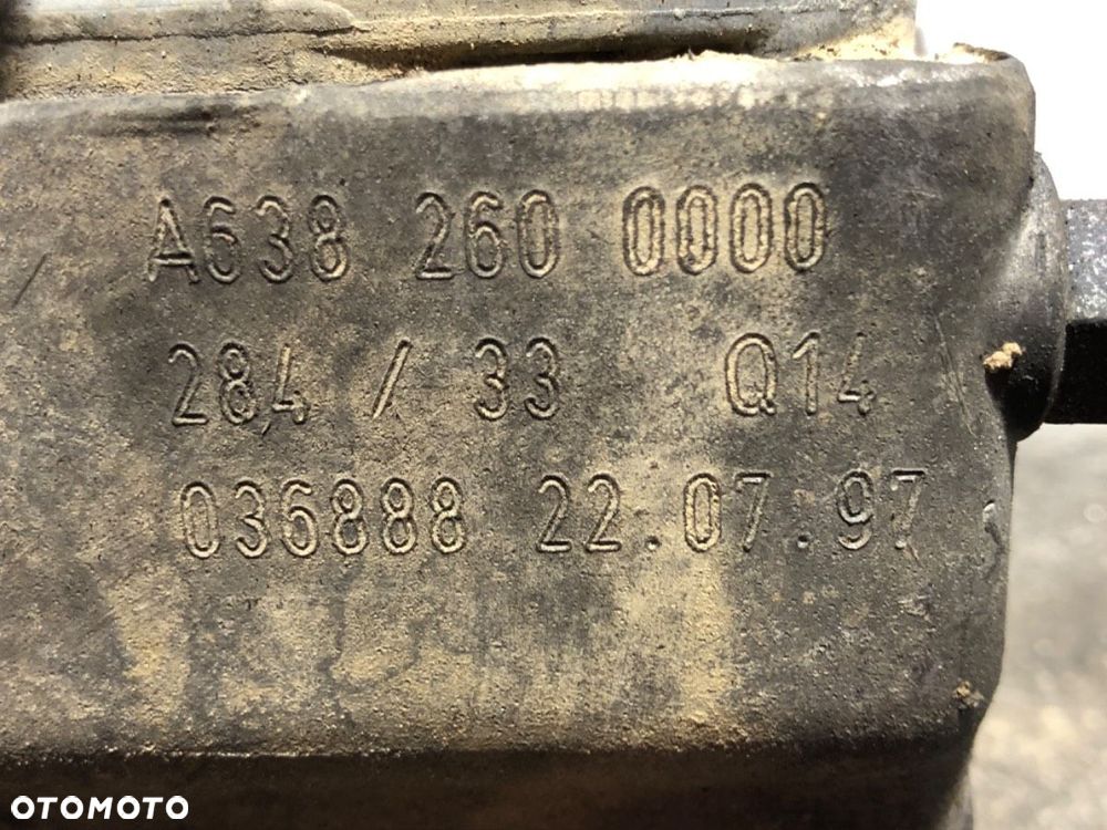 SKRZYNIA BIEGÓW  MERCEDES-BENZ VITO Autobus (W638) 1996 - 2003 108 D 2.3 (638.164) 58 kW [79 KM] - 6