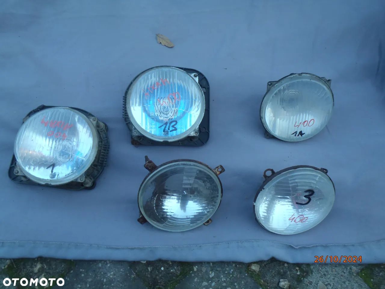 lampa przednia aixam 300 400 500 a721 a741 a751 oryginal - 1