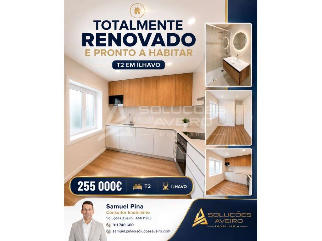 T2 TOTALMENTE RENOVADO | PRONTO A HABITAR | VAGOS - Vista 2