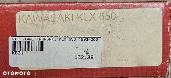 Zestaw napędowy Dyna Chain łańcuch DC520MX0 zębatki 15/43 Kawasaki KLX 650 - 10