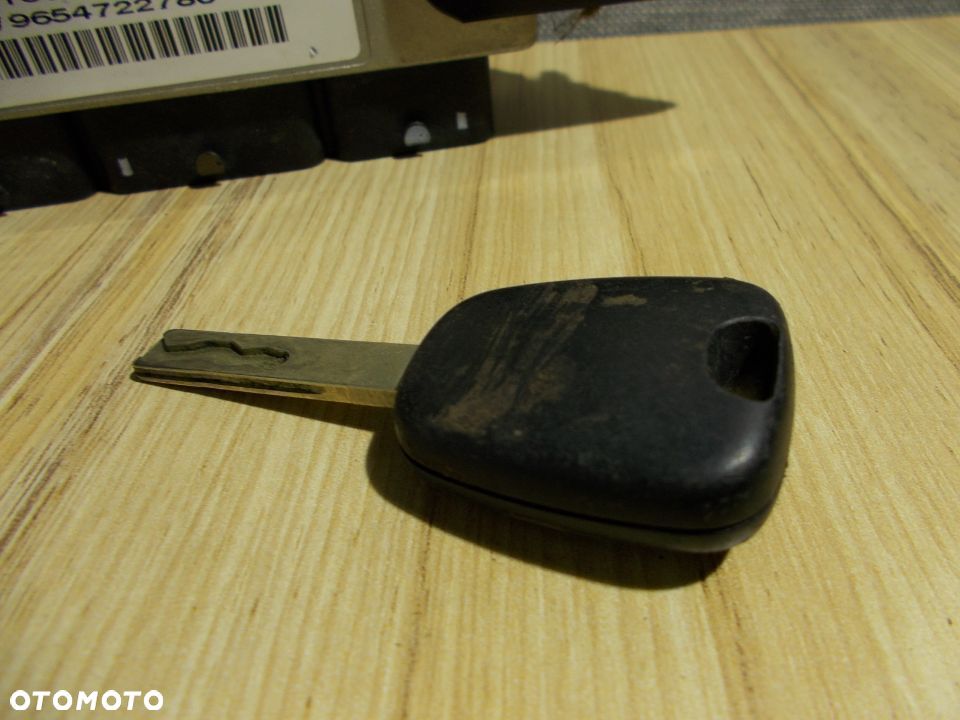 KOMPUTER IMMOBILIZER KLUCZYK PEUGEOT 307 1.4 16V IAW6LP2.01 9648445180 ORYGINAŁ - 2