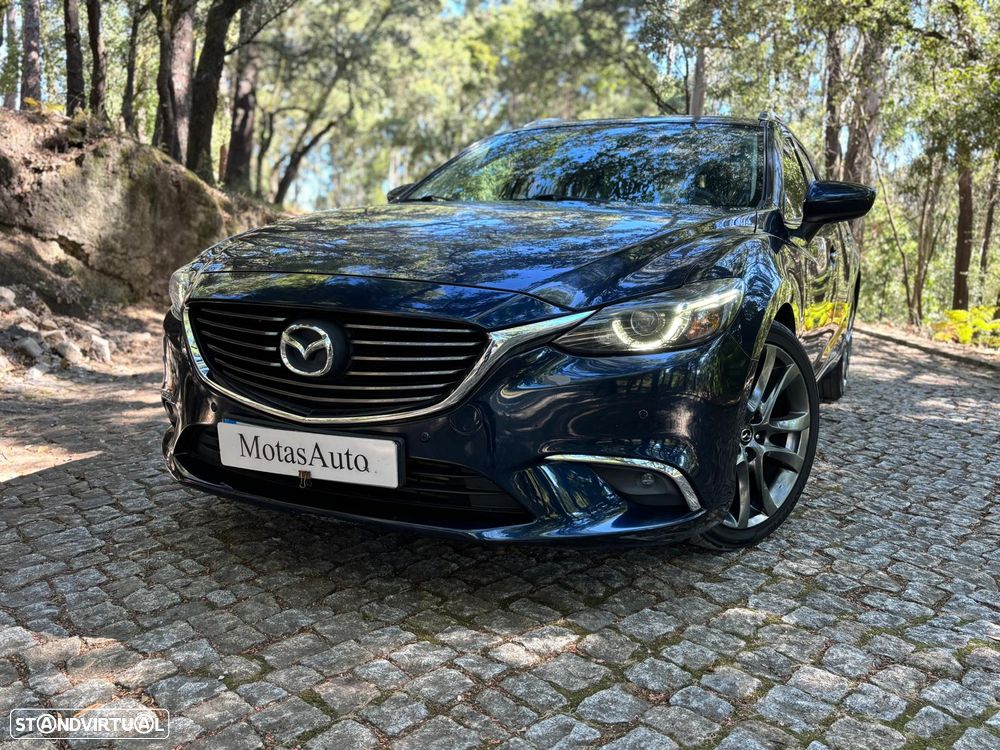 Mazda 6 M6 2.2 SKY-D Excellence P.Leather White+Cruise Pack+TAE+Navi - 1