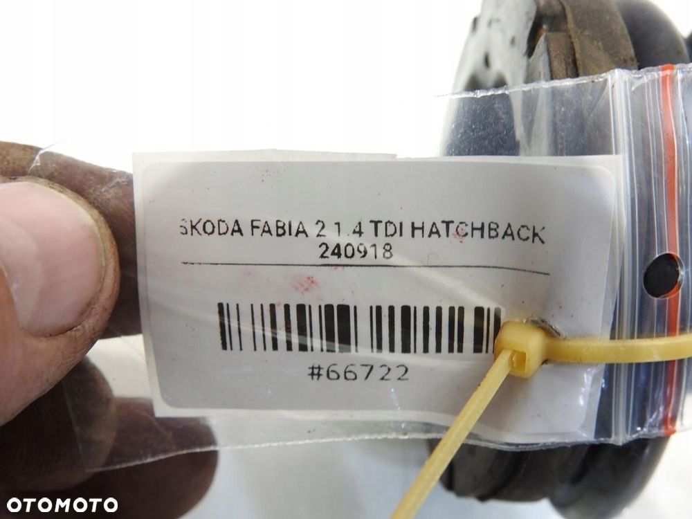 SPRĘŻYNY TYŁ SKODA FABIA II 1.4 TDI - 4