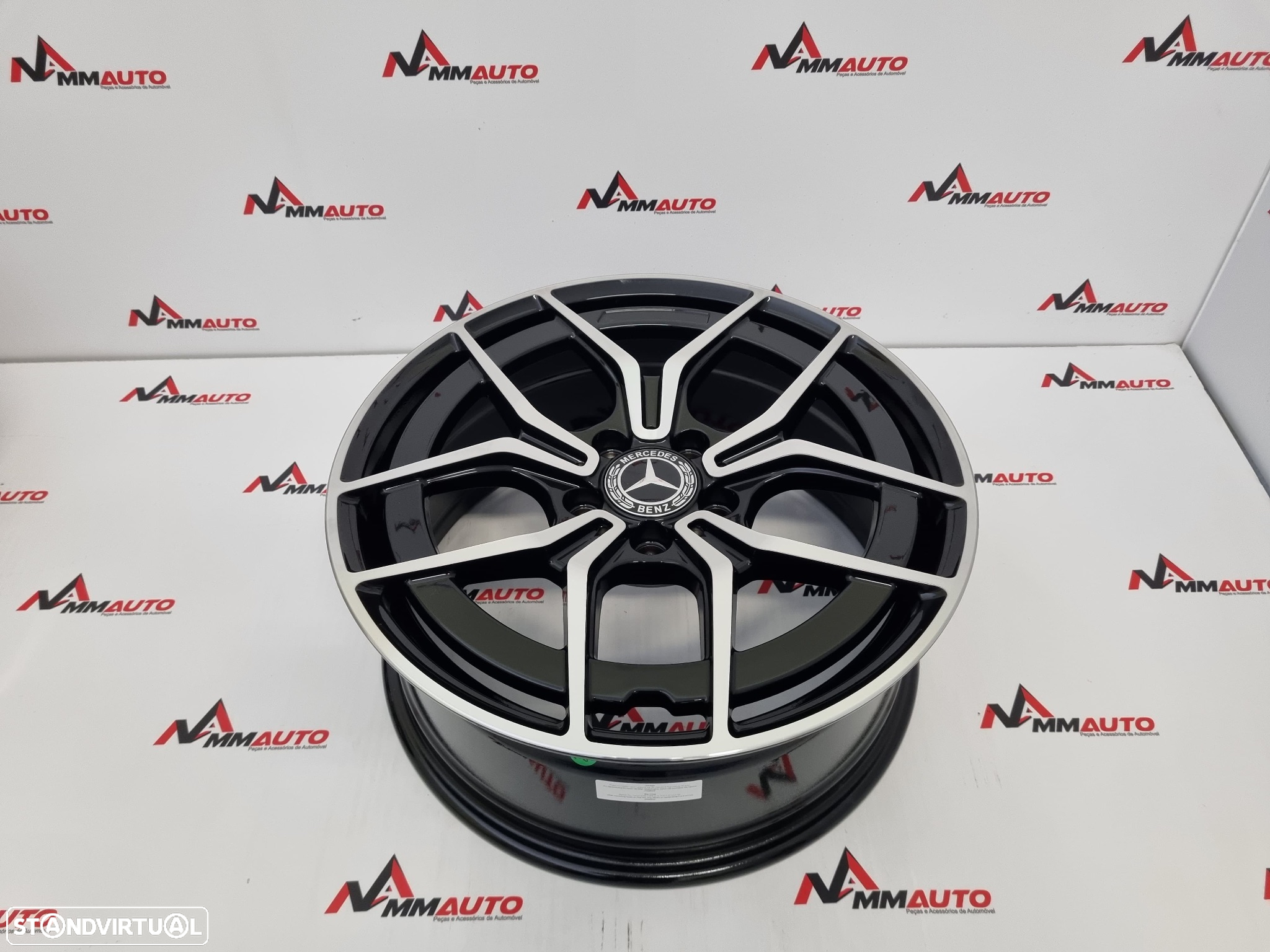 Jantes Mercedes E AMG New Preto Polido 18 - 5