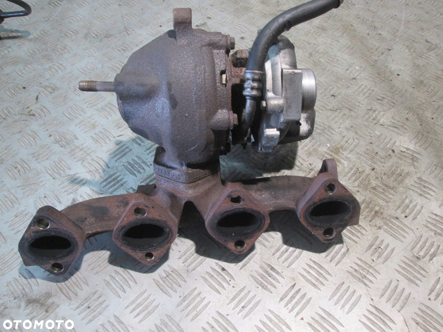 TURBOSPREZARKA BMW E46 320D M53 GARETT KOMPLETNA - 3