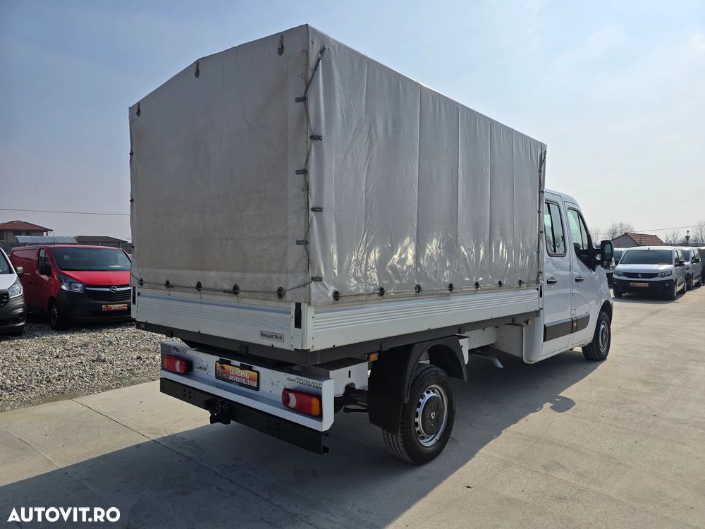 Renault Master DUBLA CABINA + Bena & Prelata - 7