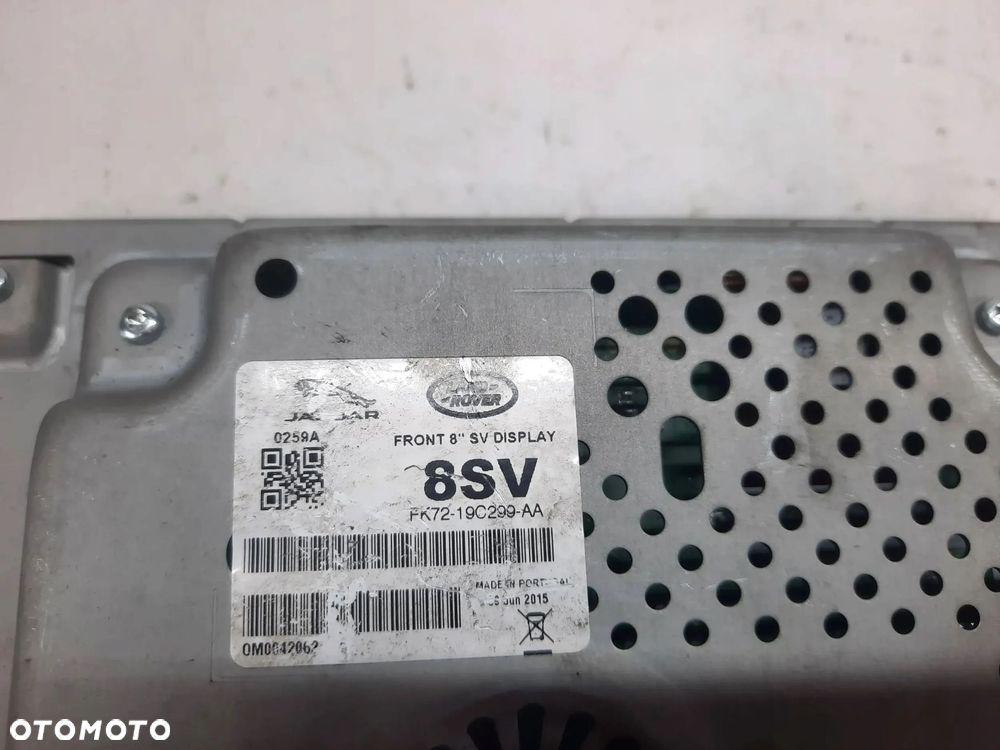 WYŚWIETLACZ EKRAN MONITOR JAGUAR XE X760 FK72-19C299-AA - 5