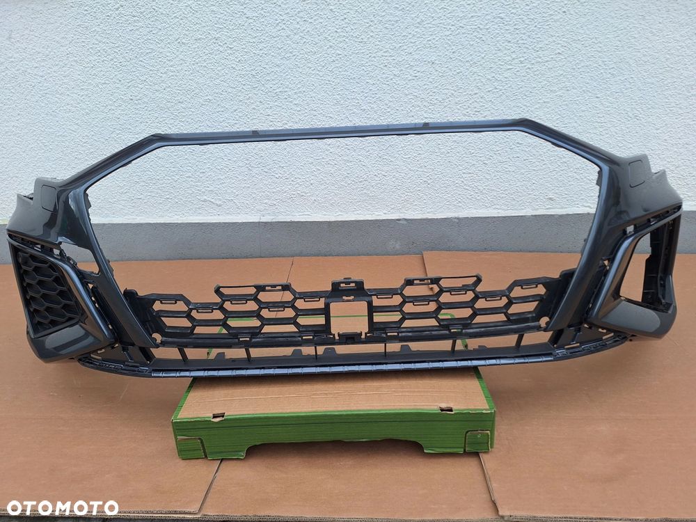 AUDI A3 8Y S-LINE 20-25 ZDERZAK PRZÓD PRZEDNI+2X KRATKA ORYG AUDI 8Y0807437F WYSYŁKA 24H - 1