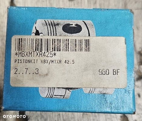 Tłok pierścienie sworzeń Honda MBX 50 / MTX 50 / MTXR nadwymiar 42,50 mm - 2