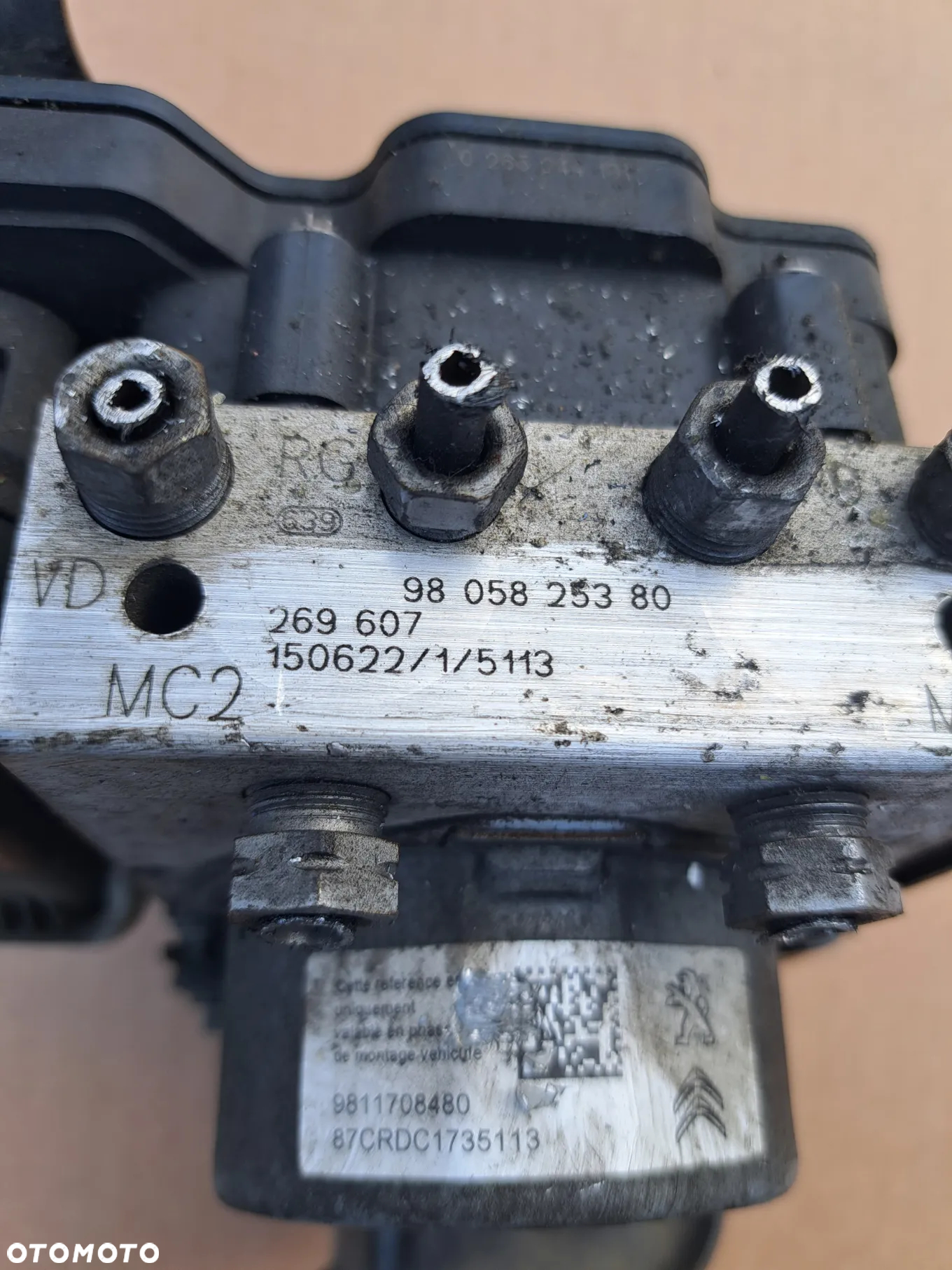 Peugeot 308 t9 pompa abs 9805825380 citroen c4 picasso II - 2